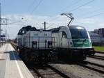 Eine D6 und 1216 der Steiermarkbahn  warteten Ende Juni am Grazer Ostbahnhof   auf den  Mercedeszug .