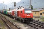 STH 2016 910-9 am 23.September 2017 im Bahnhof Ebensee.