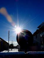 ......die letzten Sonnenstrahlen auf´s Gleisende der Haager-Lies; 171229