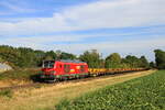 Deutschland  Lok 3193 905 von Stern & Hafferl zieht einem Zug mit Gleisen, in Kaarst Broicherseite  24/8/2026