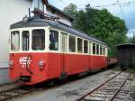 Attergaubahn : BD 4 ET 26111 im Bahnhof Attersee am 03/08/10.