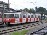 Vorchdorferbahn : noch ein Lilo (Linzer Lokalbahn) in Vorchborf : Die B 4 ET 24133 + 24233.