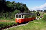 Vcklamarkt-Attersee: BD4ET 26 111 hat soeben den Hp. Kogl durchfahren (2. September 2010)