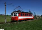 Attergaubahn ET 26 110 (Bj. 1949) Lokalbahn Vcklamarkt – Attersee, betrieben von Stern & Hafferl Verkehrsgesellschaft m.b.H. (Schmalspur 1.000mm), fotografiert im Planeinsatz bei Hipping am 26.08.2010  