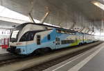 westbahn 4010 007-1 als WB 925 nach Wien Westbahnhof, am 12.02.2020 in Salzburg Hbf.