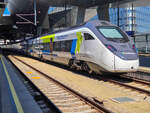 Stadler Smile der Westbahn steht in Wien Hbf zur Abfahrt nach Graz Hbf bereit, 19.06.2026.