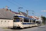 Tw.116 + 413, Baden, Waltersdorfer Straße. (03.07.2021)