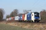 1216 950 (WLB) fhrt am 10. Mrz 2010 um 15:21 Uhr mit einem Gterzug durch Ratingen