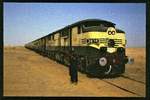 Auf der Fahrt von Zahedan nach Quetta in Pakistan blieb der Zug in einer Sanddüne hängen.