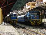 PeruRail 482 & 356 in Aguas Calientes - 22/04/2007