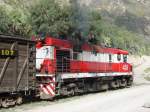 FCHH - historisch auf Schmalspur : #436 rangiert in Mariscal - Die Lok luft heute auf Normalspur-Drehgestellen - 29/04/2007