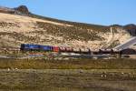 PeruRail Arequipa - Juliaca : repariert ! EMD G26C 752 & 756 fahren bereits auf ca. 3500m Seehhe ... 02.09.2011