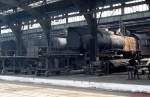 Im Mai 1990 wurden im Ausbesserungswerk Pila der PKP noch Arbeiten an Dampflokomotiven vorgenommen, rechts eine Ol 49, links daneben zwei Ty 2/Ty 42.