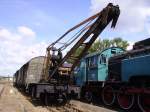 Ein alter Kranwagen beim BW Wolsztyn. (August 2008)