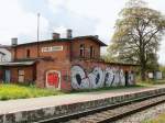 Haltepunkt Stary Borek im Landkreis  Kołobrzeski  am 10.