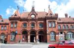 MALBORK (Woiwodschaft Pommern), 19.06.2007, Bahnhof Malbork