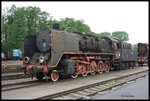 Bahnhof Wolsztyn Ladestraße am 19.05.2016: Ty 5-10 von vorne rechts gesehen