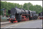 Bahnhof Wolsztyn Ladestraße am 19.05.2016: abgestellte Ty 43-12