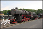 Bahnhof Wolsztyn Ladestraße am 19.05.2016: Ty 43-92 am Ende der Ladestraße 