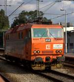  Agata  163 030-0 in Warteposition. Breslau, ein gutes Pflaster fr Bahnfotografen/ Bahnfotografinnen. 20.09.2014, 15:50 Uhr