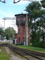Der Wasserturm von Swinemnde am 24.7.2007