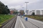 ŚWINOUJŚCIE (Woiwodschaft Westpommern), 30.08.2010, Bahnhof Świnoujście Centrum        