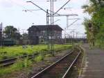 Blick auf das Bahnhofsgelnde des Bahnhofes Kedzierzyn Kozle im Sommer 2005.