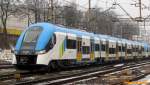 EN76-003 Koleje Śląskie - die ersten Testfahrten, Poznań Głwny, 28.01.2011