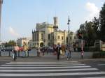 Breslau (auf polnisch Wroclaw) Hauptbahnhof am 21.