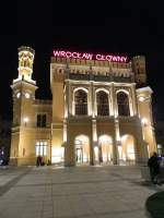 Hauptbahnhof Breslau (Wroclaw) nach dem Umbau am 24.