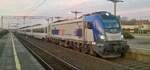 EU160-034 in Bahnhof Zbaszynek, 14.03.2026