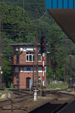 Stellwerk W2  in Waldenburg. 09.06.2107  16:22 Uhr