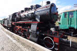 Die Dampflokomotive Tr6 (Preußische G8.2) im Eisenbahnmuseum Warschau (August 2011)