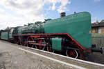 Die Dampflokomotive Pm2 (BR 03) im Eisenbahnmuseum Warschau (August 2011)