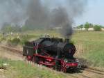 Ok 22 31 auf der Dampflokparade am 28.4.2007 in Wolsztyn.