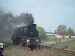 Ol49 69 auf der Dampflokparade am 1.5.2004 in Wolsztyn.