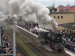 Ol 49 69 whrend der Dampflokparade am 27.04.2013 in Wolsztyn