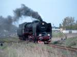Pt47 85 auf der Dampflokparade am 1.5.04 in Wolsztyn.