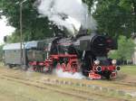  Eisenbahn-Picknick  am 29.06.2013 in Deutsch Rasselwitz (Raclawice Salskie) in Oberschlesien mit Ty 42-24