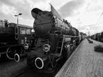 Die Dampflokomotive Ty51 im Eisenbahnmuseum Warschau (August 2011)