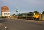 66003 / 3 650 002 PL-FPL am 27.08.2015 im Binnenhafen Anklam.