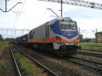 311D-08 mit einem Containerzug am 19.06.2009 in Gdańsk Południowy.