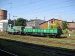 SM30-174 schiebt einen Wagen am 25.09.2007 im Hauptbahnhof Bydgoszcz.