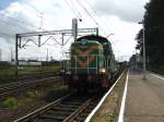 Eine SM42 Rangiert im Bahnhof Tarnowskie Gory