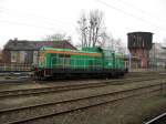 SM42-458 am 26.02.2008 im Hauptbahnhof Bydgoszcz (Bromberg).