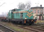 SM42-1040 am 27.12.2007 im Hauptbahnhof Bydgoszcz (Bromberg).