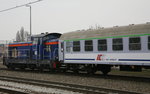 Abfahrbereit in Poznan/Polen die SM 42-290 PKP Intercity. 25.03.2016, 13:47 Uhr 