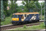 CTL Rail ST 43R013 rangiert hier am 30.5.2007 im Grenzbahnhof Guben.
