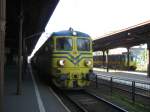 060DA-2219 von der LOTOS fhrt als erste mit einem Kesselzug am 25.09.2007 durch Hauptbahnhof Bydgoszcz.