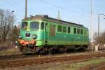 ST43-190 im Detsch/Polnischen Grenzbahnhof Guben am 19.02.07